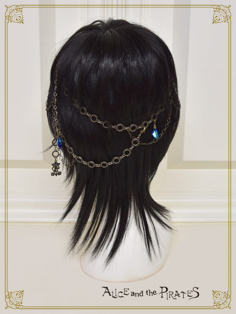 海神ポセイドンチェーンヘア飾り