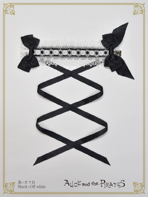 Satin ribbon Amy head dress