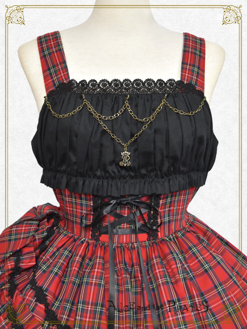 Matilda gathered frill jumper skirt