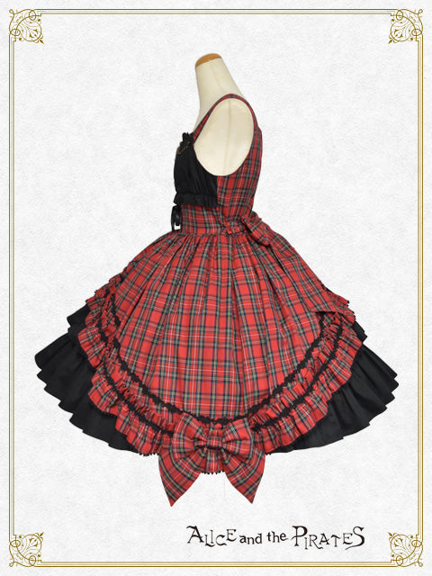 Matilda gathered frill jumper skirt