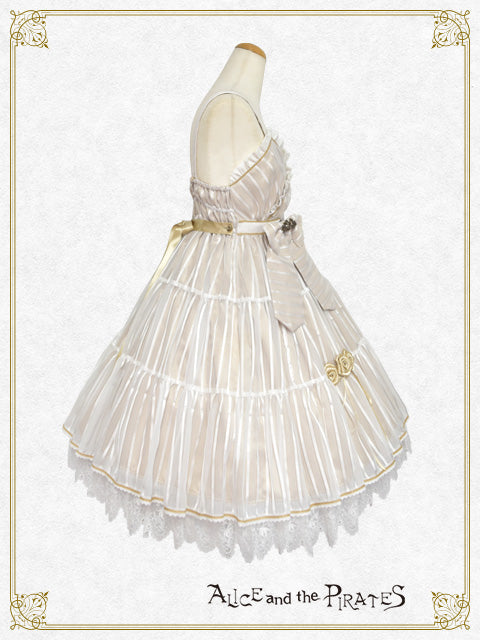 【予約】薔薇の淑女ジャンパースカート