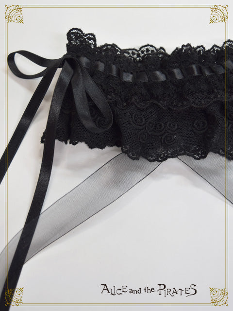 Mischievous Angels & Devils Lace-up Leg Frill