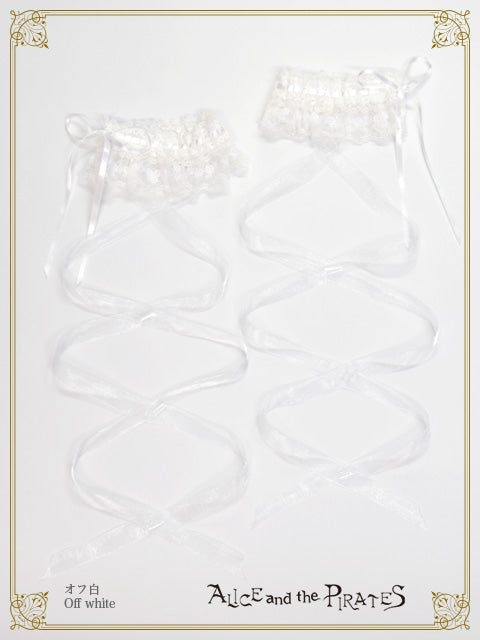 Mischievous Angels & Devils Lace-up Leg Frill