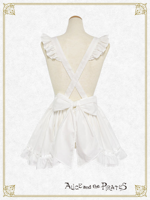 Lace Frill Apron