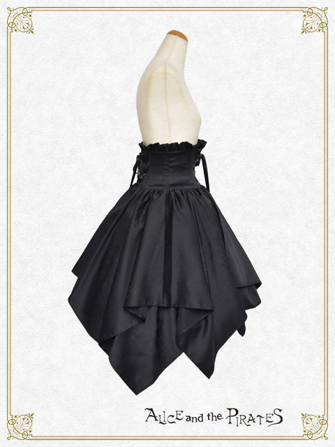 Spooky Spiderweb printed Skirt