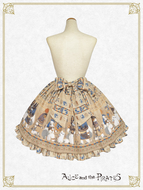 Egyptian Chris~壁画に隠されたMystery~柄スカート