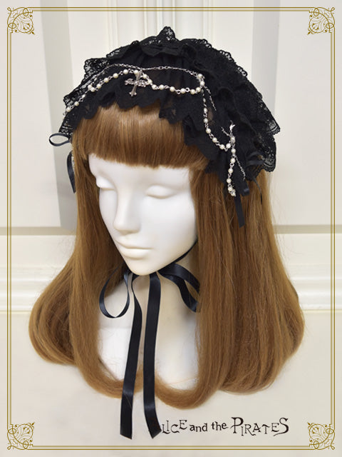 【予約】Lucianaパールチェーンヘッドドレス