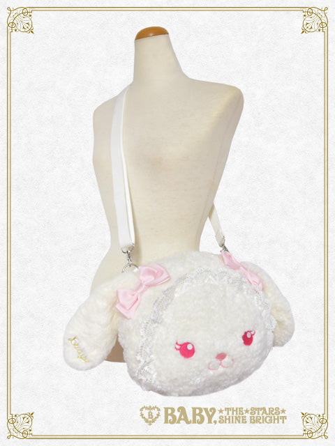 うさくみゃちゃんのおかおBag(オフ白)