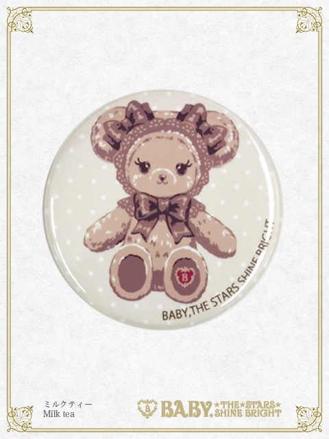 Kumakumya dot can badge
