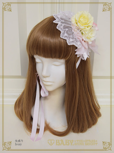 Pearl bouquet ヘッドドレス