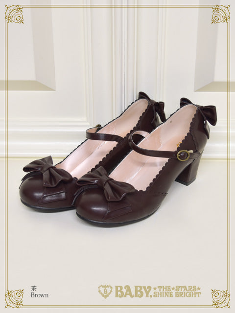 Antique ribbon shoes