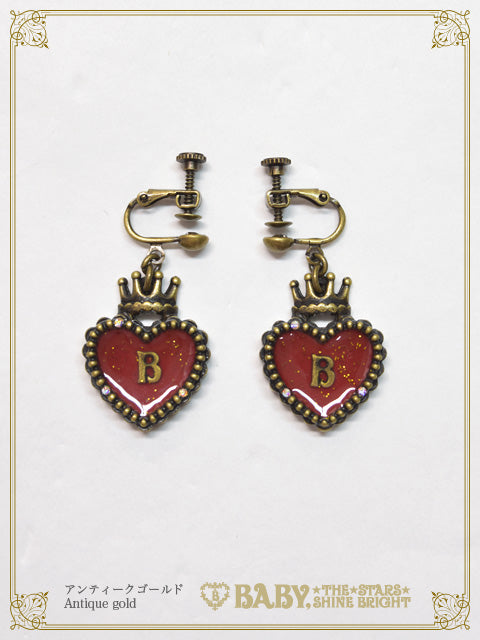 HEART TRUMP earring