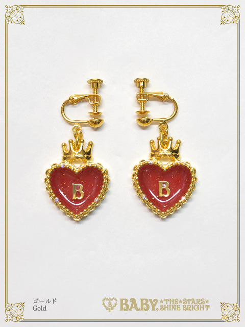 HEART TRUMP earring