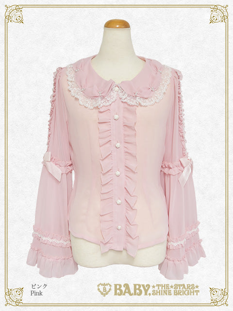 Princess’s Dreamy Garden Party with Fluttering petals Blouse