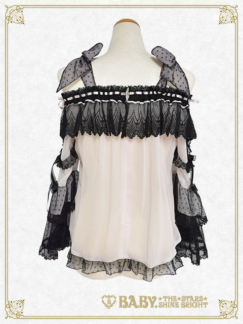 Gothic Noir Princess Blouse