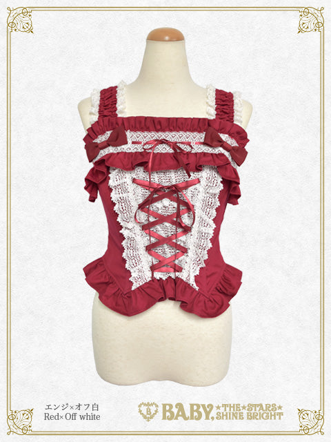 Lydia lace up corset