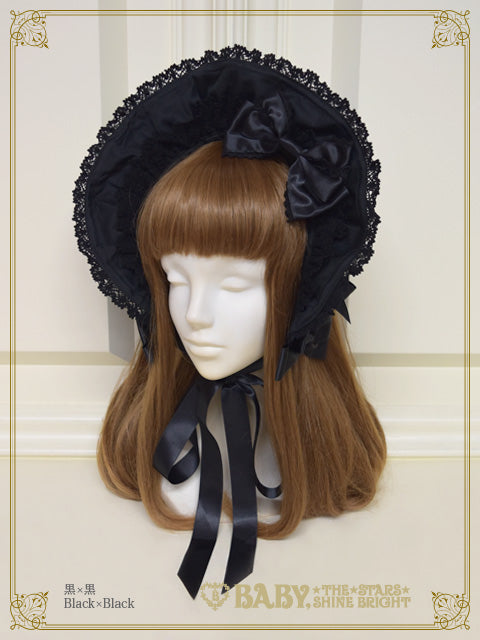 Rose Doll half bonnet