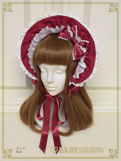 Rose Doll half bonnet