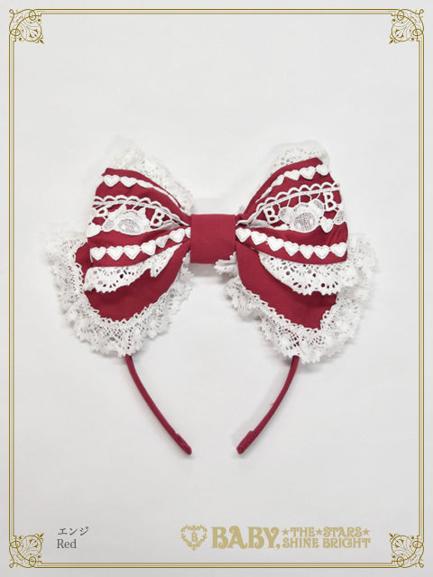 Sweet Heart♡ kumya ribbon head bow