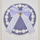 Flower wreath lace ribbon beret