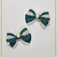 Ornament-jacquard Garden ribbon clip