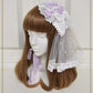Princess Lacy Bouquet veil head dress