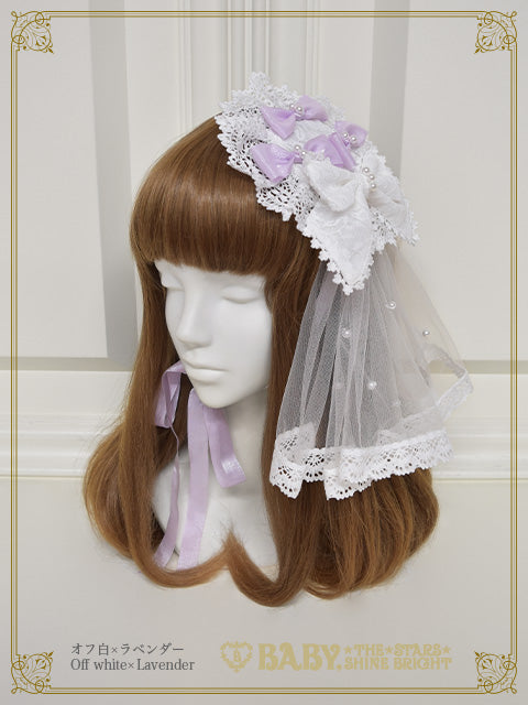 Princess Lacy Bouquet veil head dress