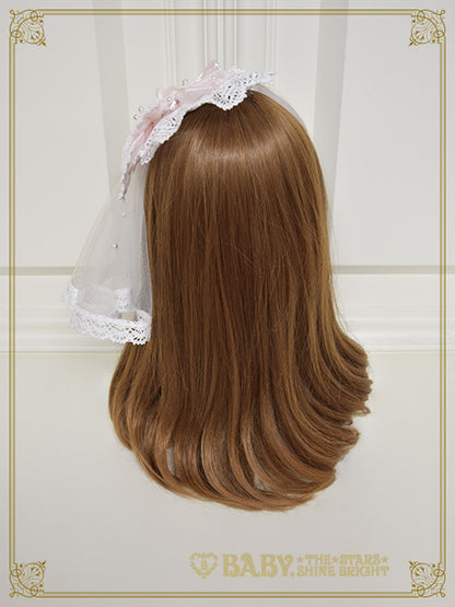Princess Lacy Bouquet veil head dress