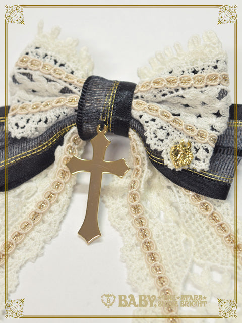 Maria de la Croix ribbon clip