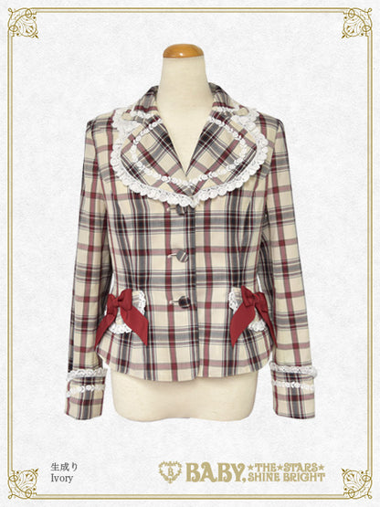 Tartan check jacket