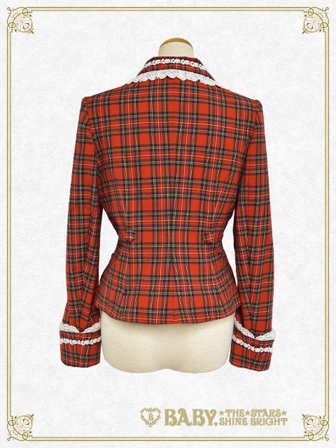 Tartan check jacket