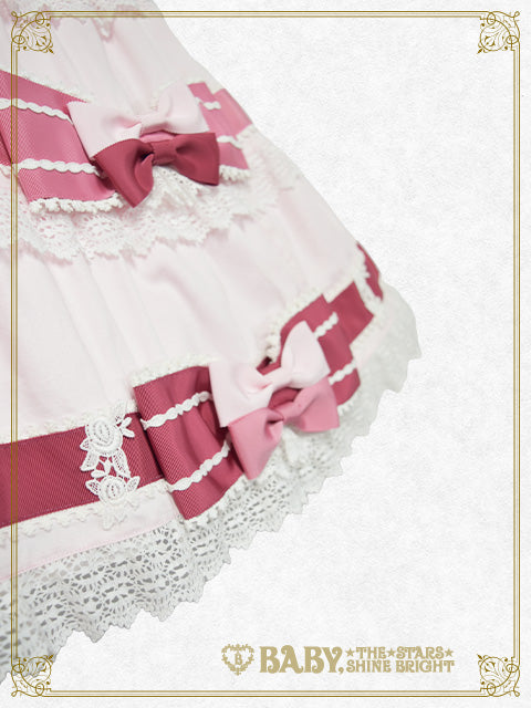 Le Ruban Ombre Roseジャンパースカート