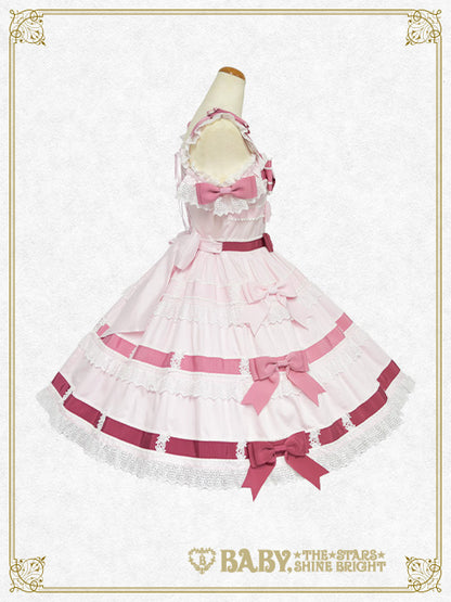 Le Ruban Ombre Roseジャンパースカート