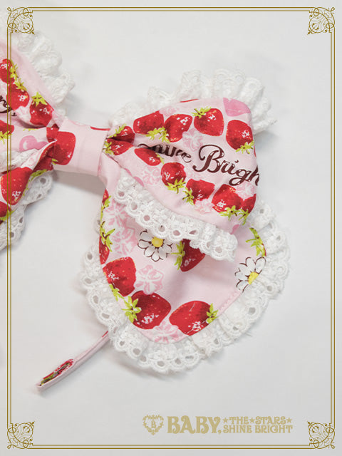 Berry Berry Strawberry Parfait～with Kumya-chan Ice cream～head bow