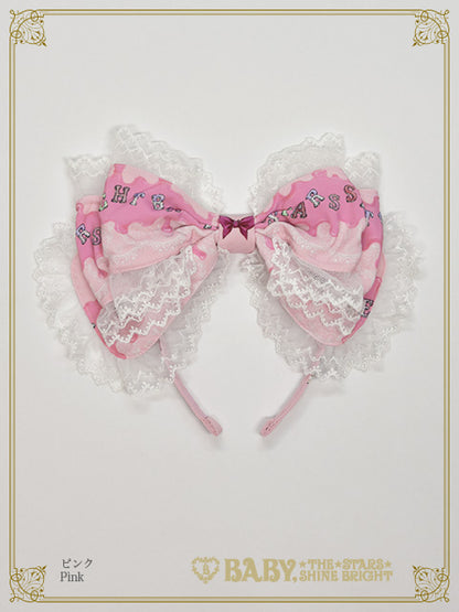 Soirée Au Chat Noir柄カチューシャ