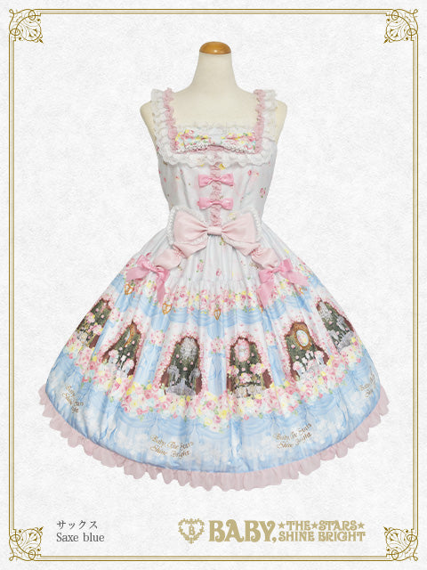 Princess’s Dreamy Garden Party with Fluttering petals decor jumper skirt