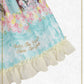  Princess’s Dreamy Garden Party with Fluttering petals ribbon bustier jumper skirt