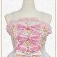  Princess’s Dreamy Garden Party with Fluttering petals ribbon bustier jumper skirt
