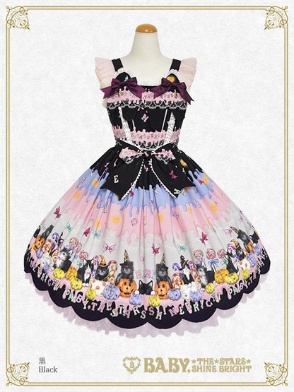 Soirée Au Chat Noir scallop jumper skirt