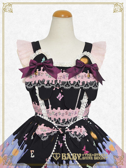 Soirée Au Chat Noir scallop jumper skirt