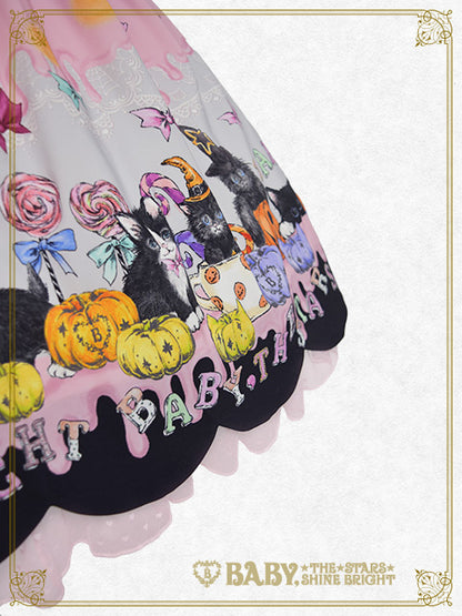 Soirée Au Chat Noir scallop jumper skirt