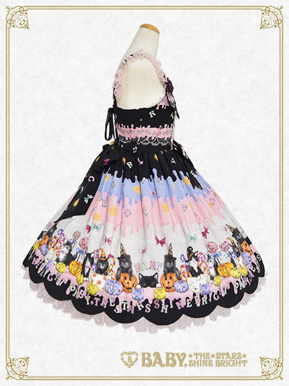 Soirée Au Chat Noir scallop jumper skirt