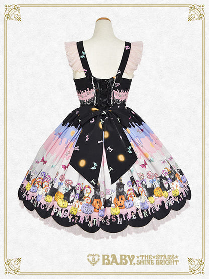 Soirée Au Chat Noir scallop jumper skirt