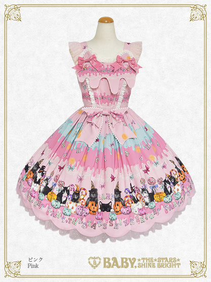 Soirée Au Chat Noir scallop jumper skirt