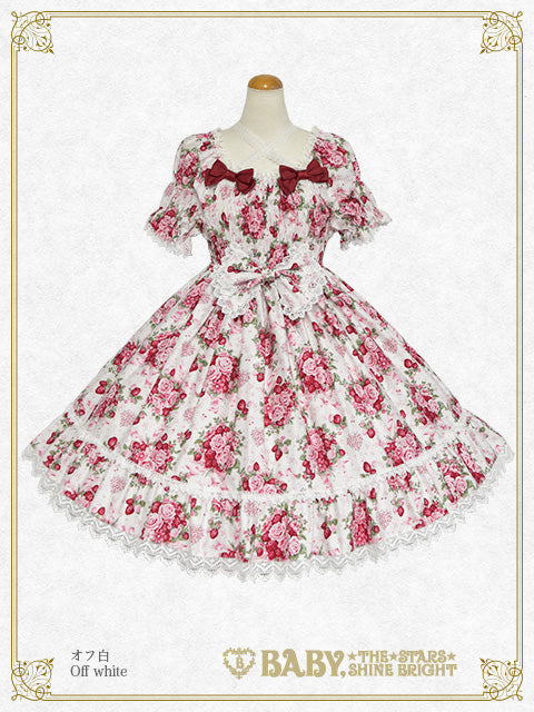 Sugar Bouquet ～Maiden's Eternal Longing～ Shirring one piece dress