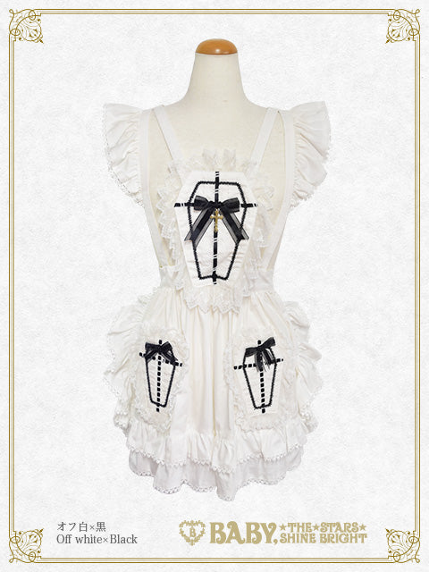 Gothic Noir Princess Apron