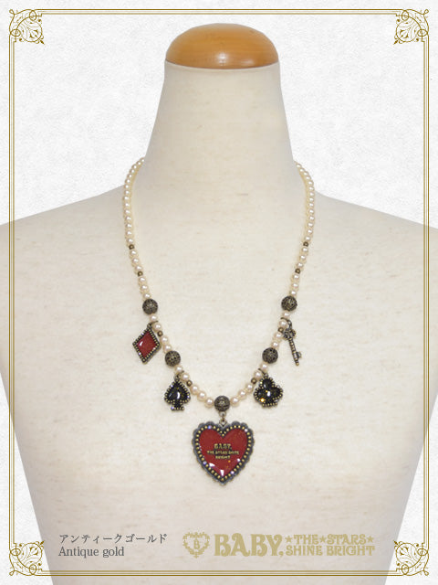 HEART TRUMP Necklace