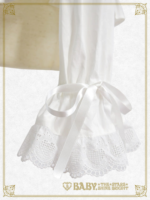 Detachable sleeve babydoll blouse
