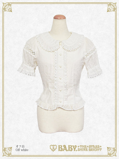 Snow dot blouse