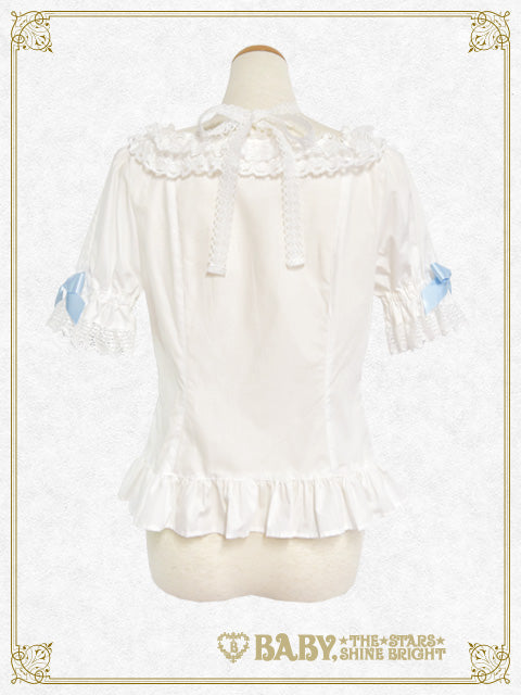 Best Wishes♡Dreamy square neck blouse